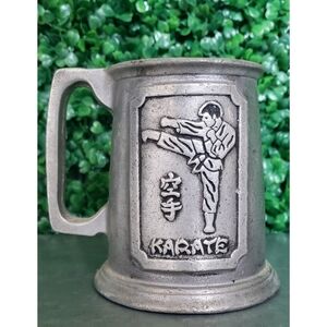 Vintage Karate Pewter Mug